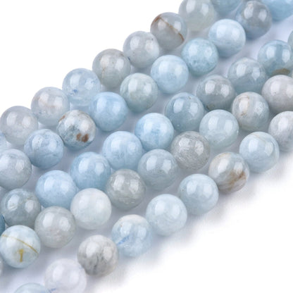 Aquamarine Gemstone Bead | Alberta Bead Store
