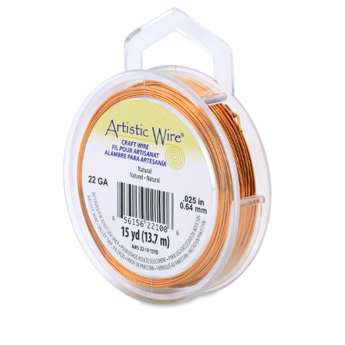 Artistic Wire 20ga Natural Copper 15yrd