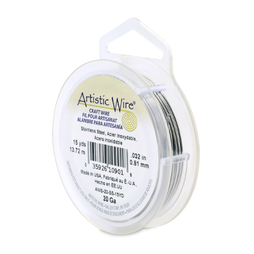 Artistic Wire 20ga Stainless Steel 15yrd | Alberta Bead Store