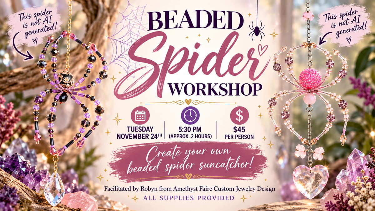 Beaded Spider Suncatcher Workshop