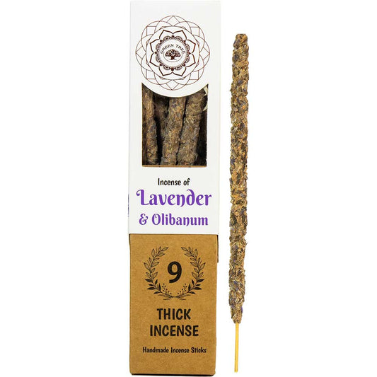 Botanical Incense Lavender & Olibanum - Crystals and Sun Signs