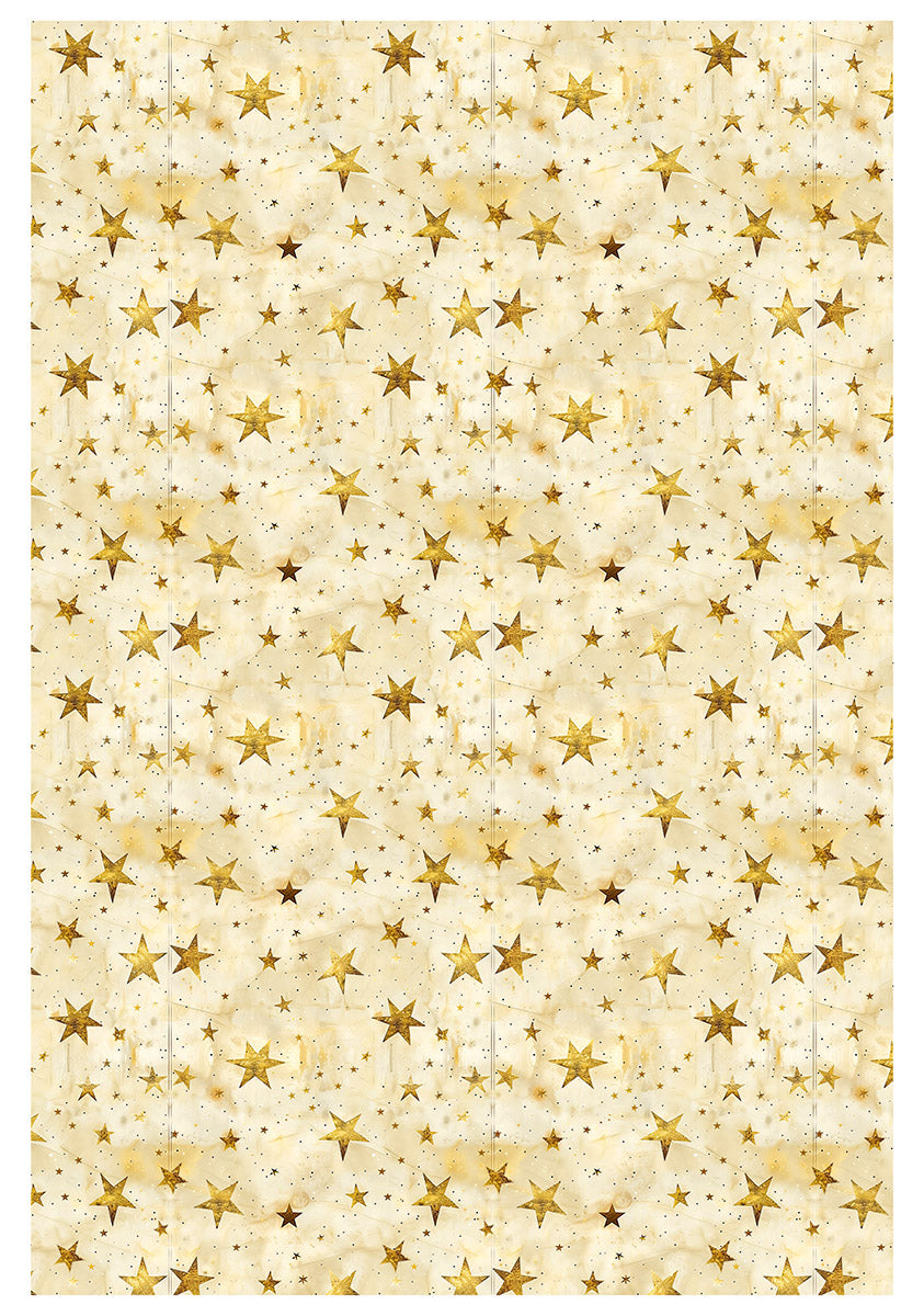 Rice Paper A4 MIXED 4/Pkg Celestial - Ecstasy Crafts