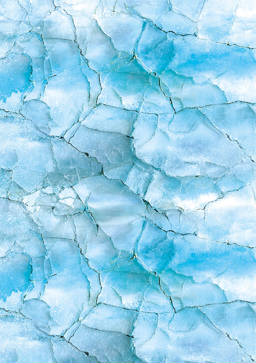 Rice Paper A5 MIXED 8/Pkg Frozen Land - Ecstasy Crafts