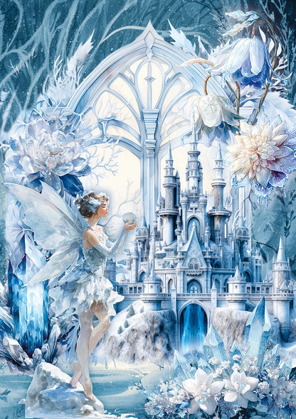 Rice Paper A5 MIXED 8/Pkg Frozen Land - Ecstasy Crafts