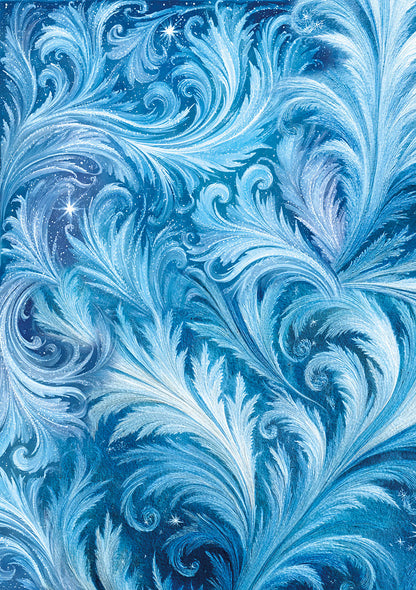 Rice Paper A5 MIXED 8/Pkg Frozen Land - Ecstasy Crafts