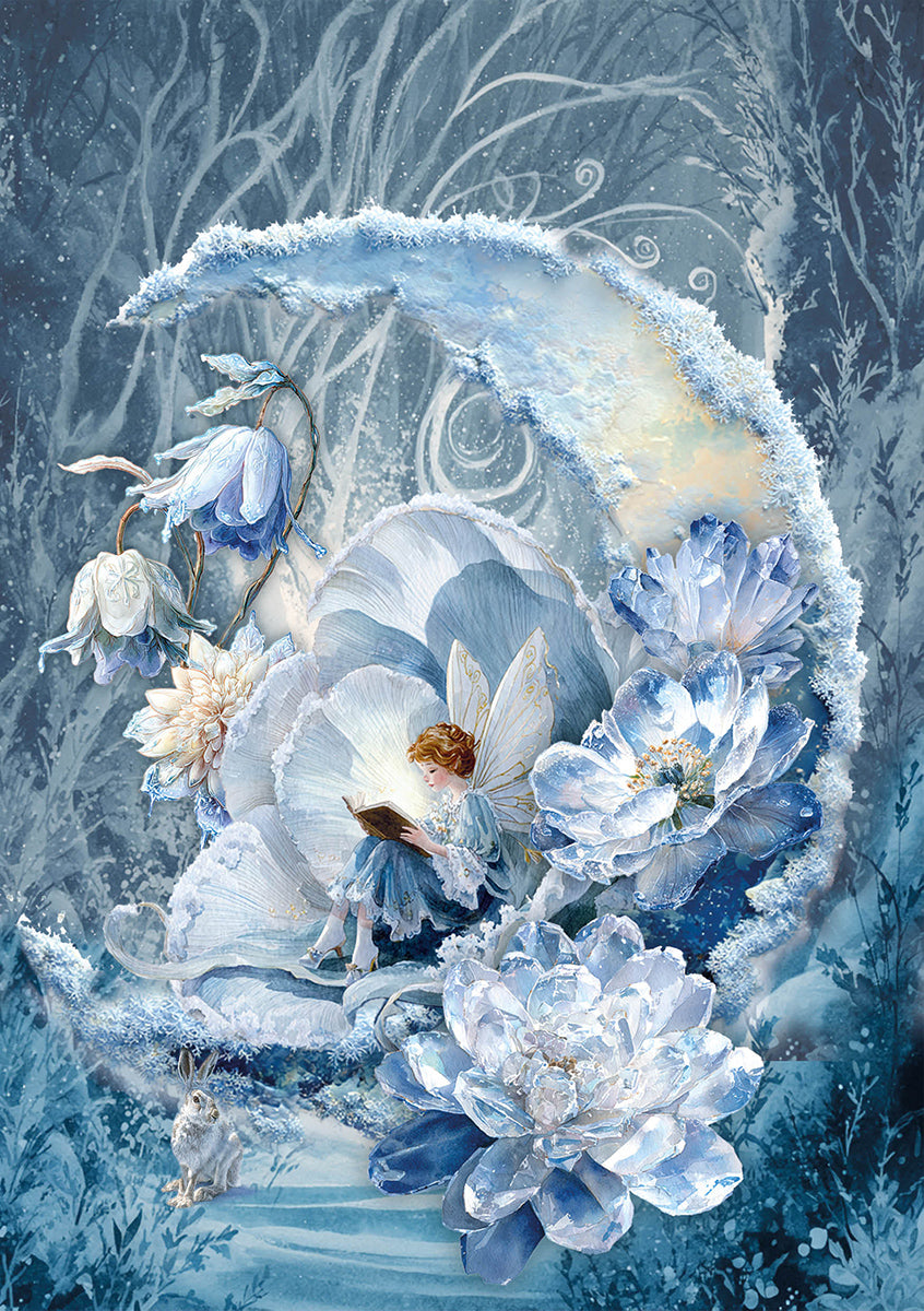 Rice Paper A5 MIXED 8/Pkg Frozen Land - Ecstasy Crafts