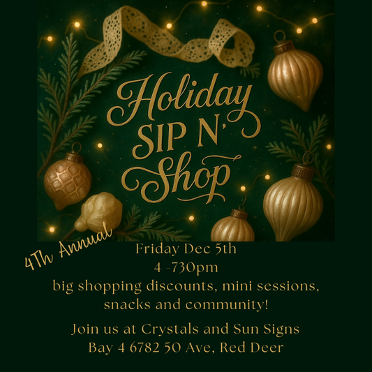 4th Annual Sip n Shop - **NOT SOLD OUT, REGISTRATION NOT REQUIRED