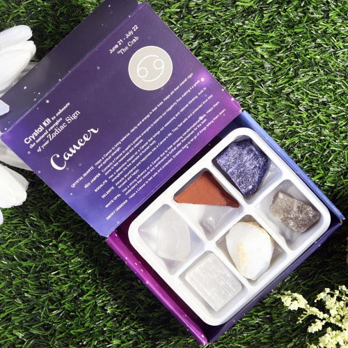 Astrology Crystal Kit | 6 Gemstones per Box - Premium Gemstone from Natures Artifacts - Shop now at Crystals and Sun Signs Co