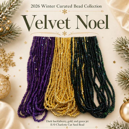 Velvet Noel Charlotte Cut Seed Bead Bundle
