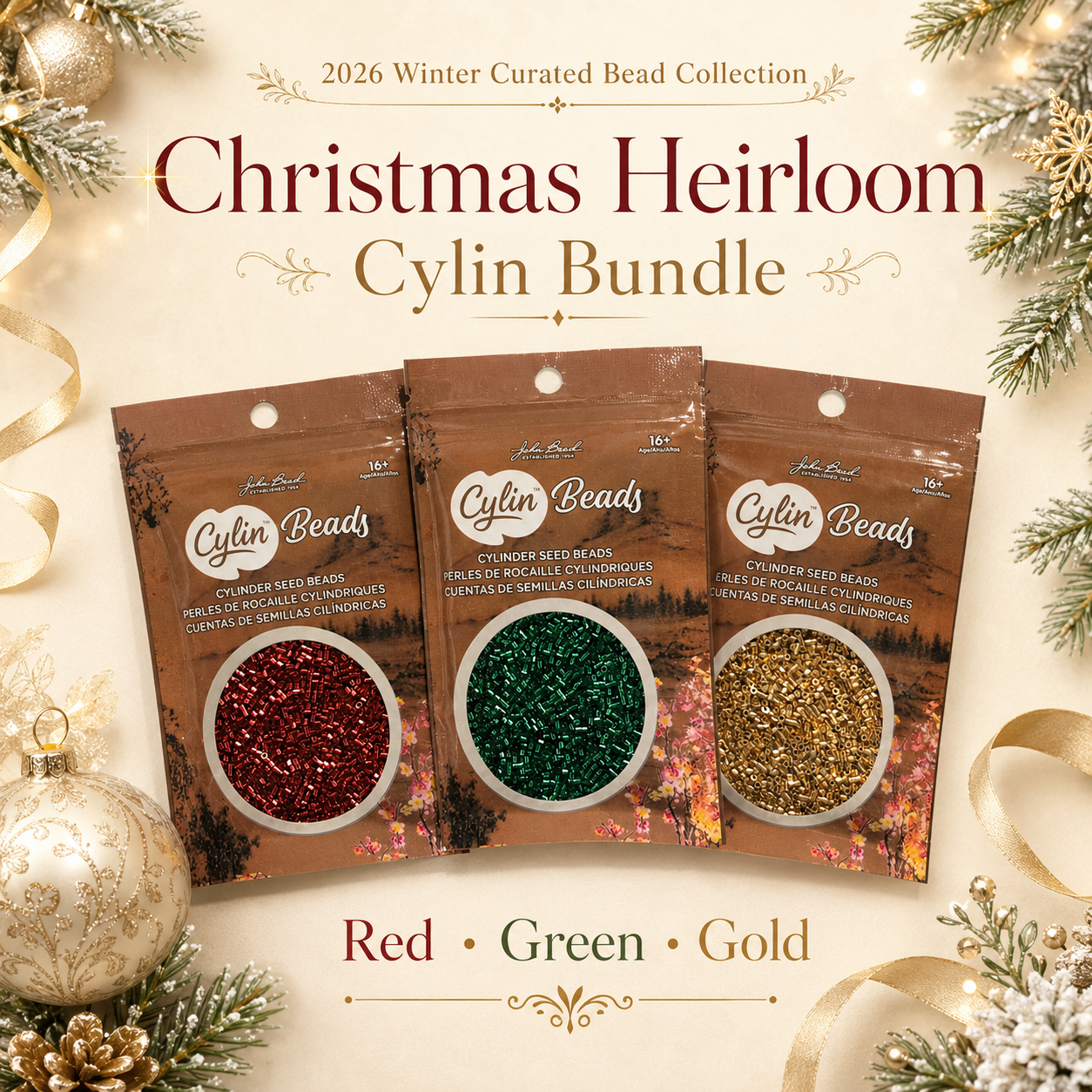 Christmas Heirloom Cylin Bundle
