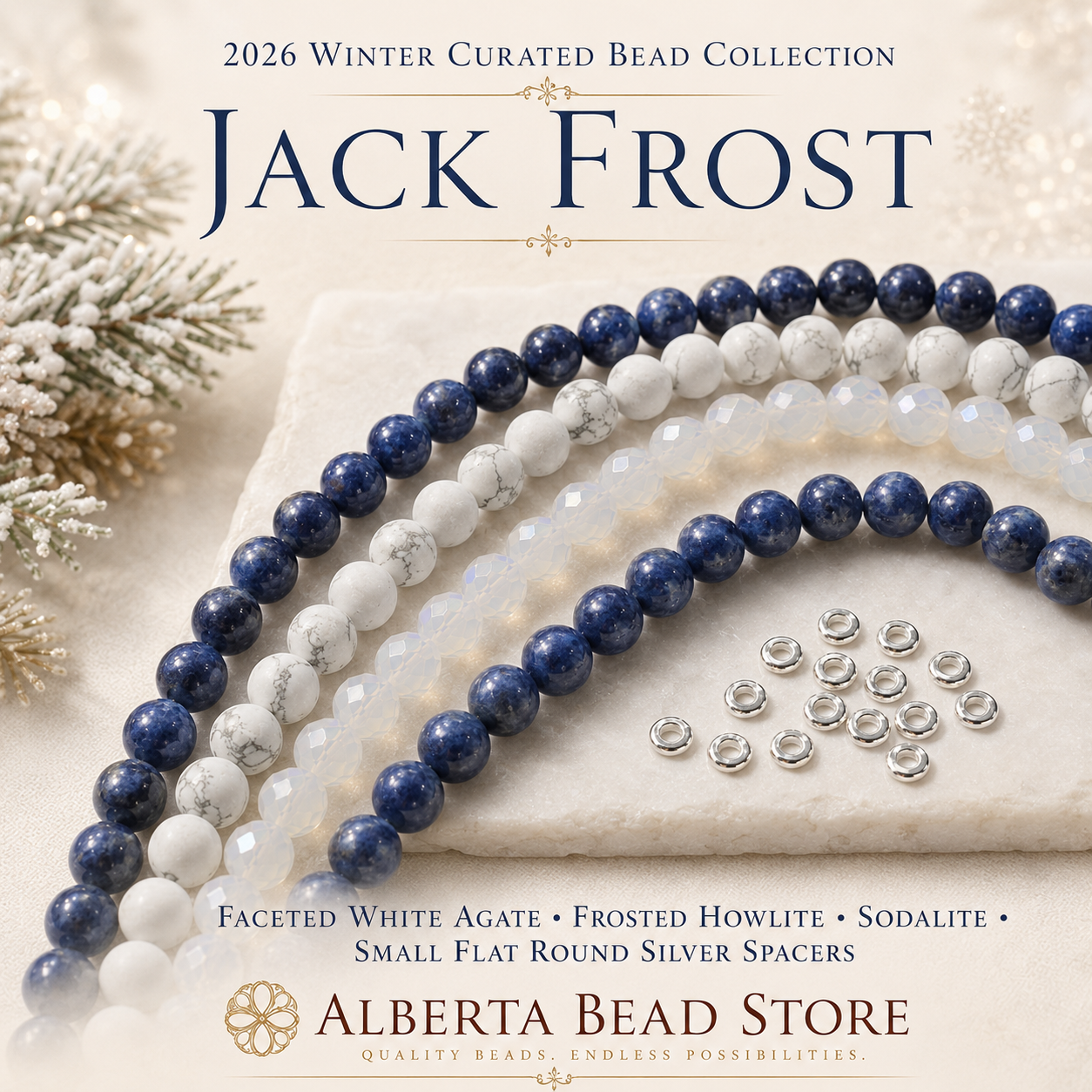 Jack Frost Gemstone Bead Bundle