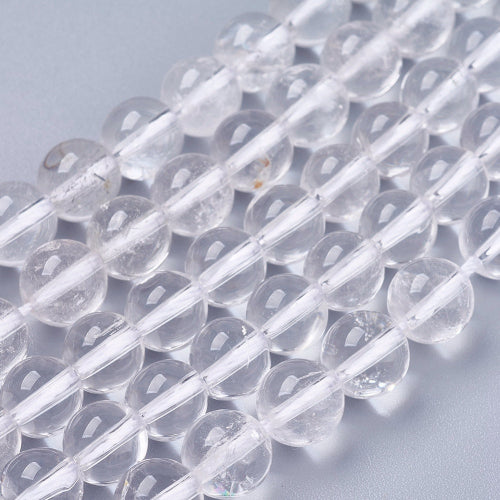 Clear Quartz Gemstone Bead | Alberta Bead Store