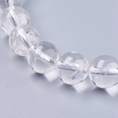 Clear Quartz Gemstone Bead | Alberta Bead Store