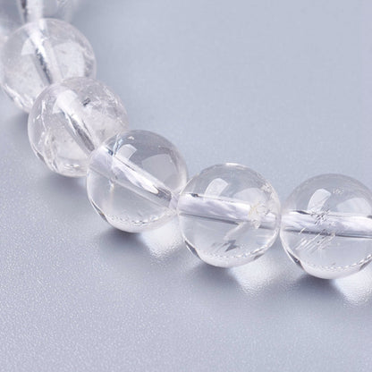 Clear Quartz Gemstone Bead | Alberta Bead Store