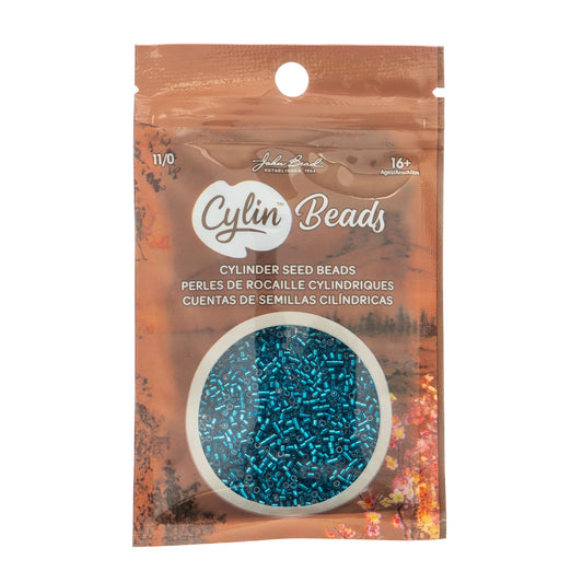 Cylin Bead 11/0 Capri Blue S/L - Alberta Bead Store