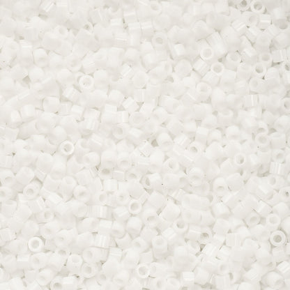Cylin Bead 11/0 Chalk White - Alberta Bead Store