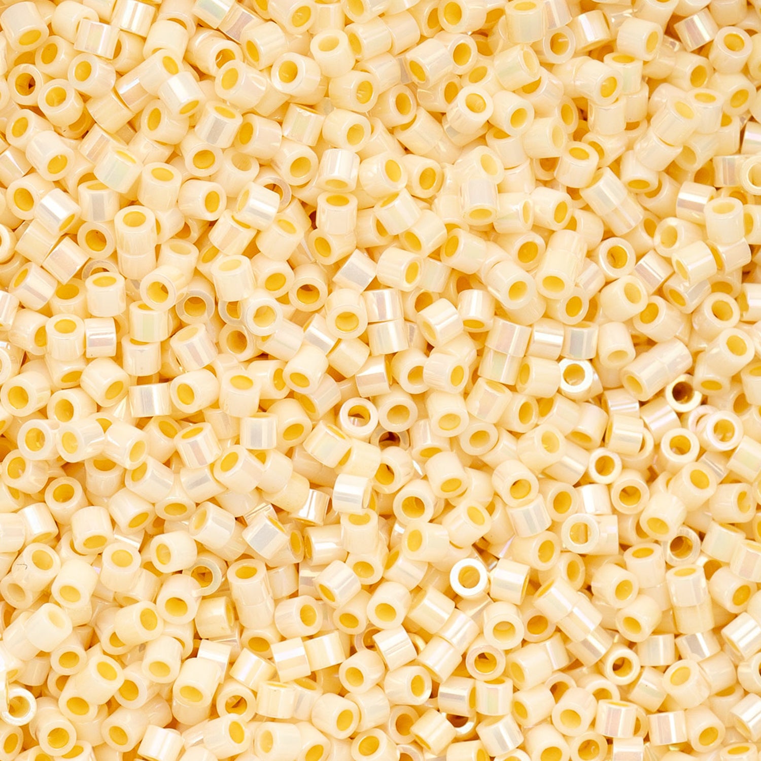 Cylin Bead 11/0 Cream AB - Alberta Bead Store