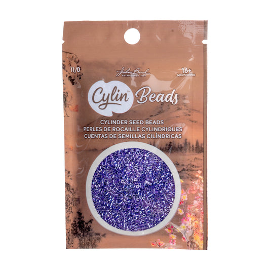 Cylin Bead 11/0 Lavender Gemdust - Alberta Bead Store