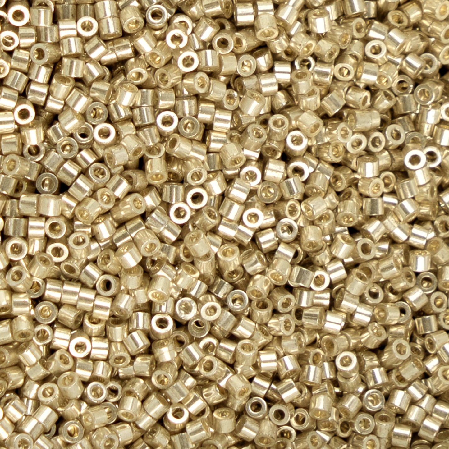 Cylin Bead 11/0 Metaluxe Silver - Alberta Bead Store