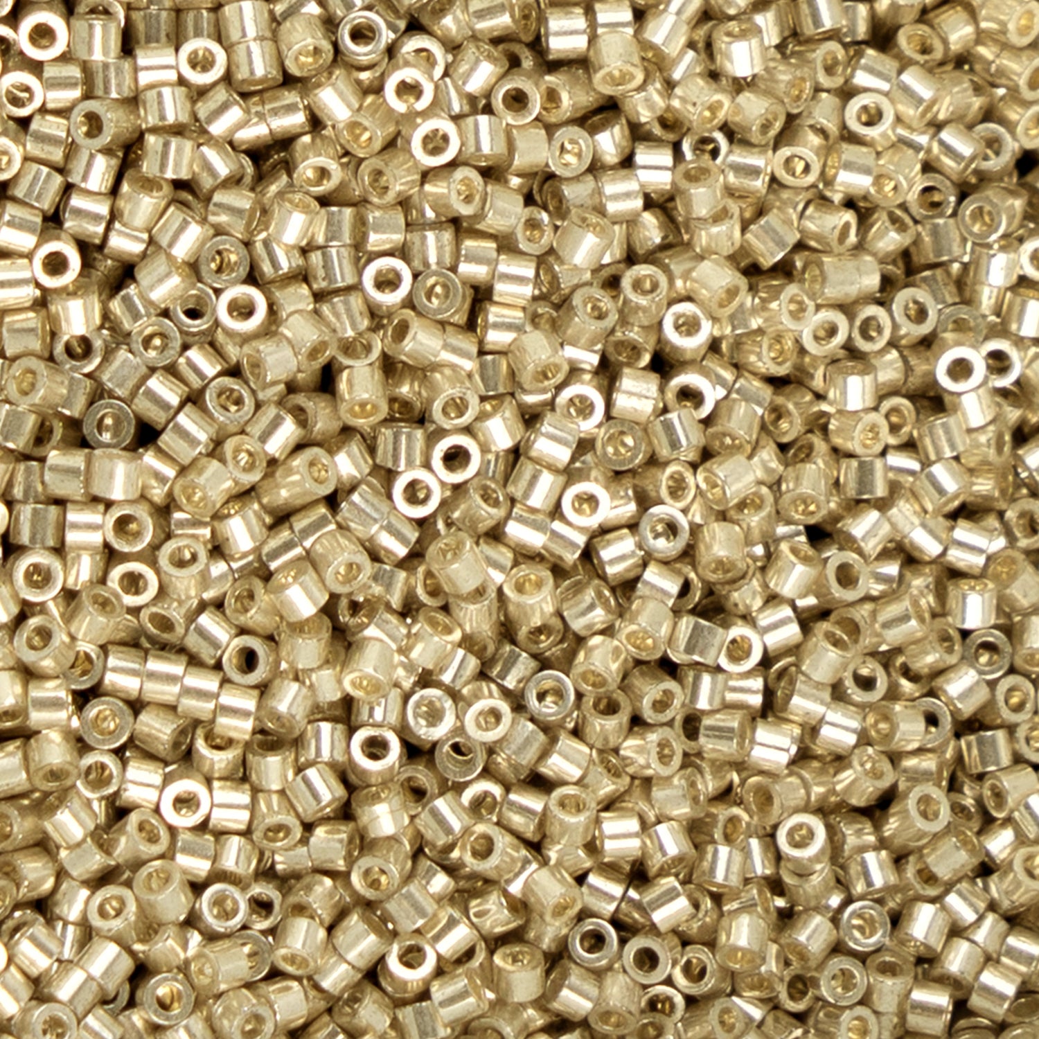 Cylin Bead 11/0 Metaluxe Silver - Alberta Bead Store