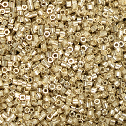 Cylin Bead 11/0 Metaluxe Silver - Alberta Bead Store