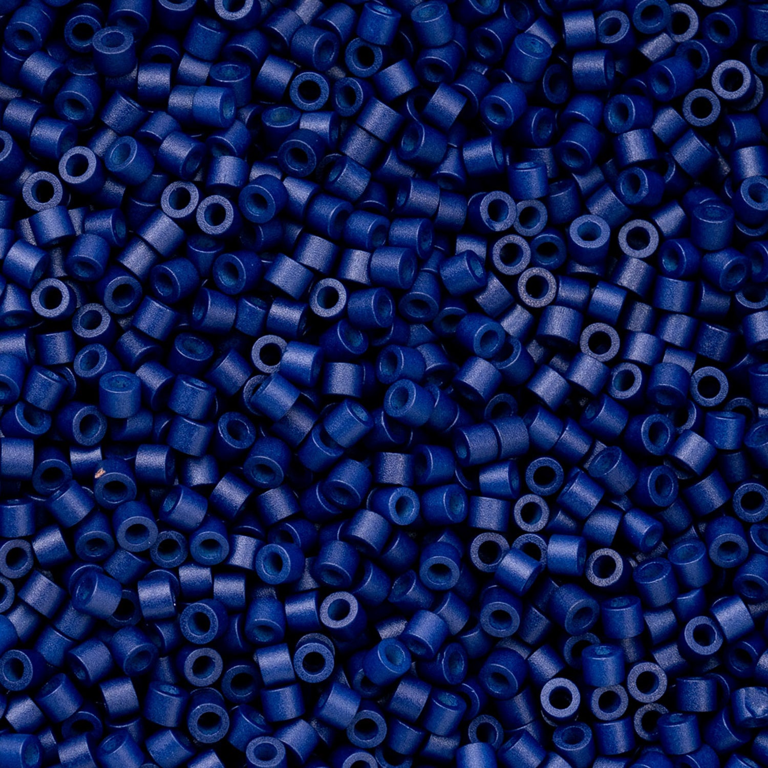 Cylin Bead 11/0 Opaque Cobalt Blue - Alberta Bead Store
