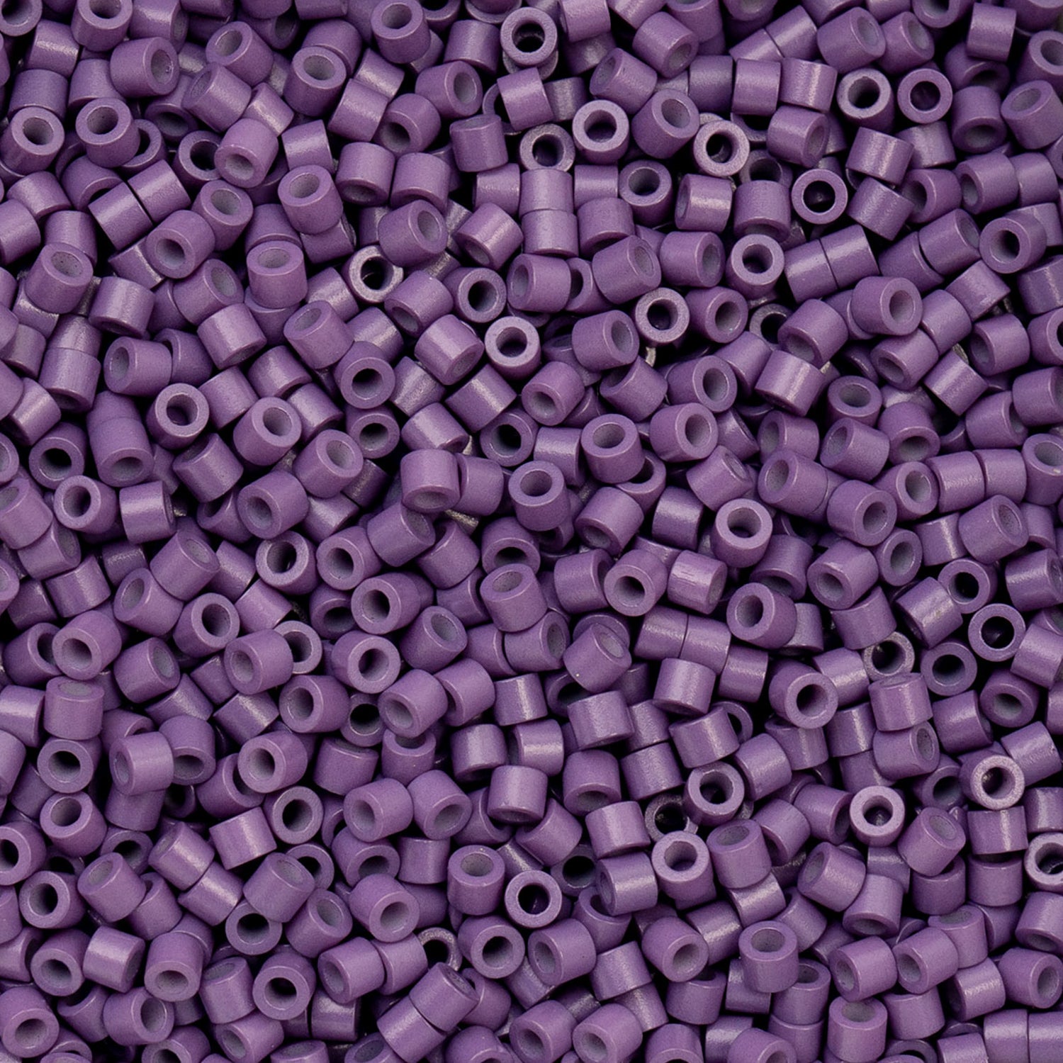 Cylin Bead 11/0 Opaque Dark Mauve - Alberta Bead Store