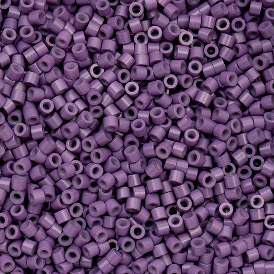 Cylin Bead 11/0 Opaque Dark Mauve - Alberta Bead Store