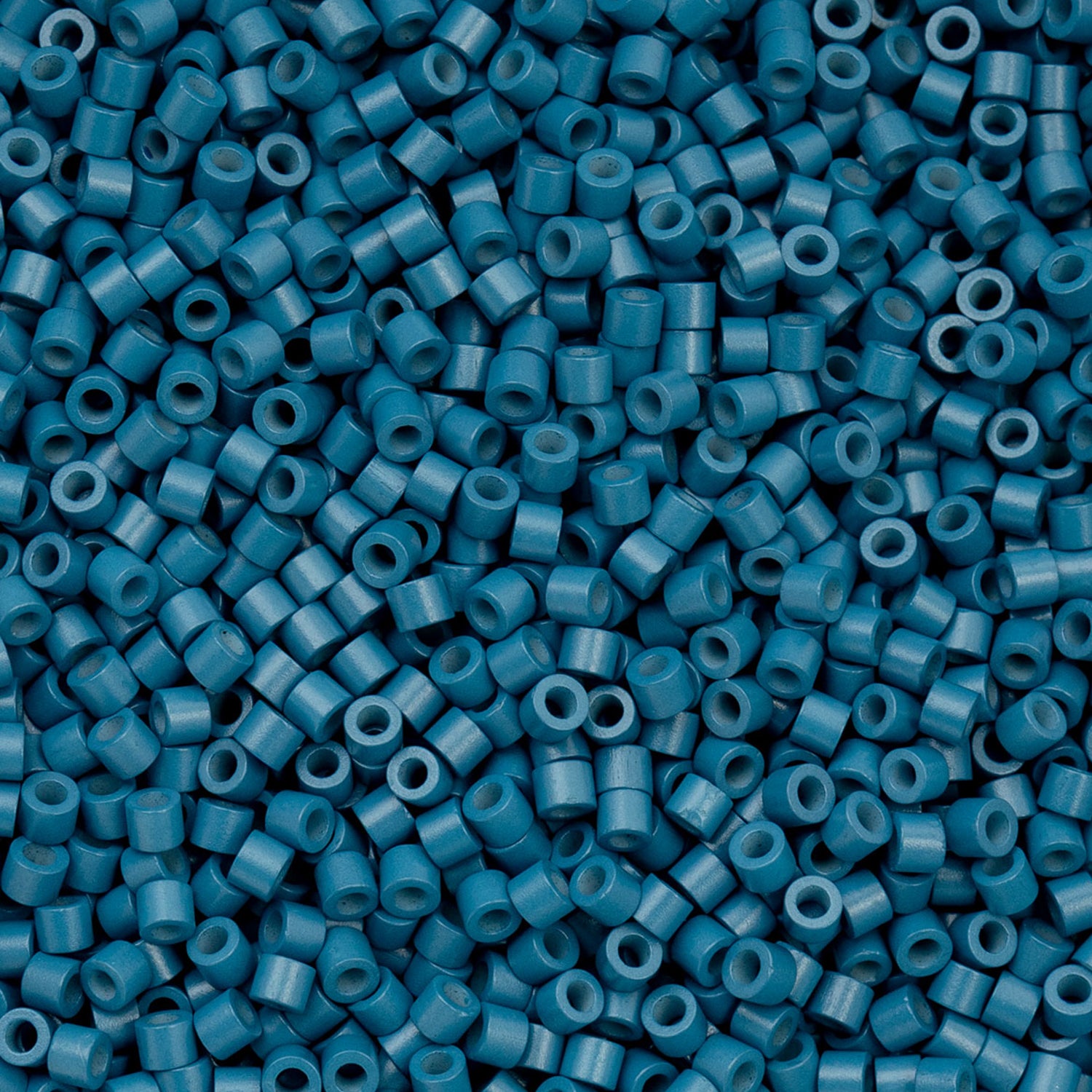 Cylin Bead 11/0 Opaque Denim Blue - Alberta Bead Store