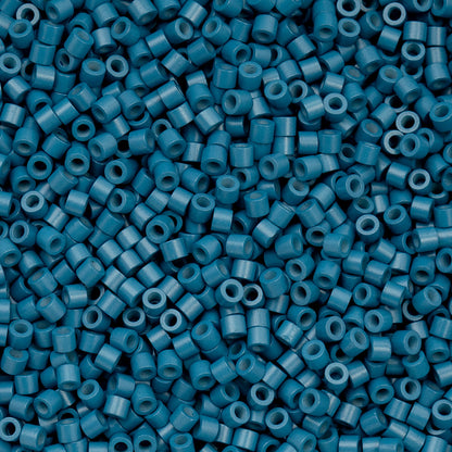 Cylin Bead 11/0 Opaque Denim Blue - Alberta Bead Store