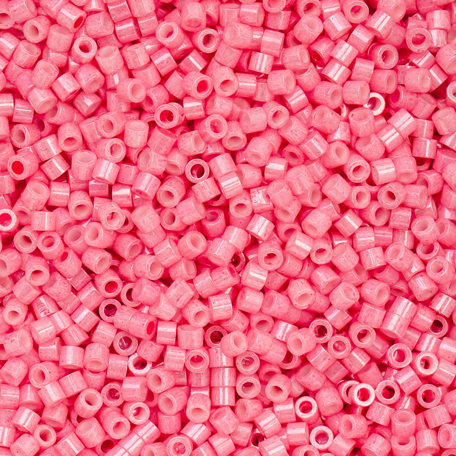 Cylin Bead 11/0 Opaque Pink Carnation - Alberta Bead Store