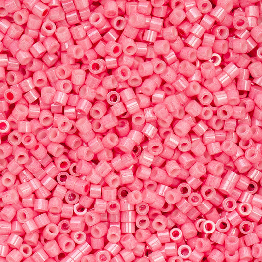 Cylin Bead 11/0 Opaque Pink Carnation - Alberta Bead Store