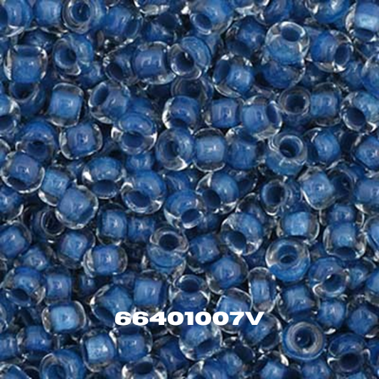 Czech Seed Bead 11/0 C/L Blue - Alberta Bead Store