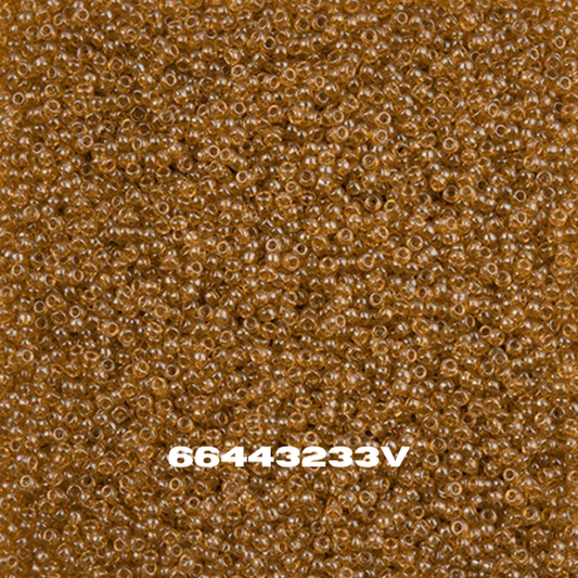 Czech Seed Bead 11/0 C/L Brown - Alberta Bead Store