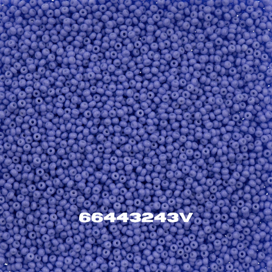 Czech Seed Bead 11/0 Purple Chalk Dyed Solgel - Alberta Bead Store
