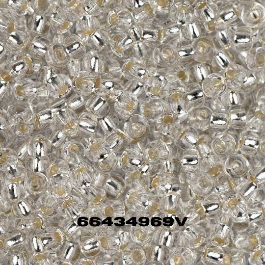 Czech Seed Bead 11/0 S/L Crystal - Alberta Bead Store