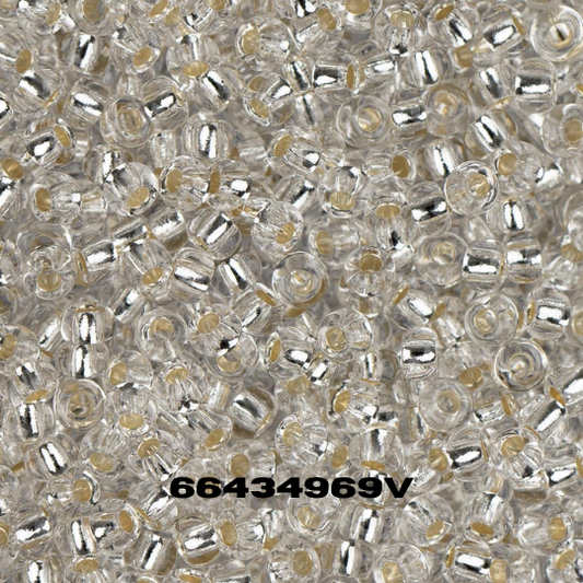 Czech Seed Bead 11/0 S/L Crystal - Alberta Bead Store
