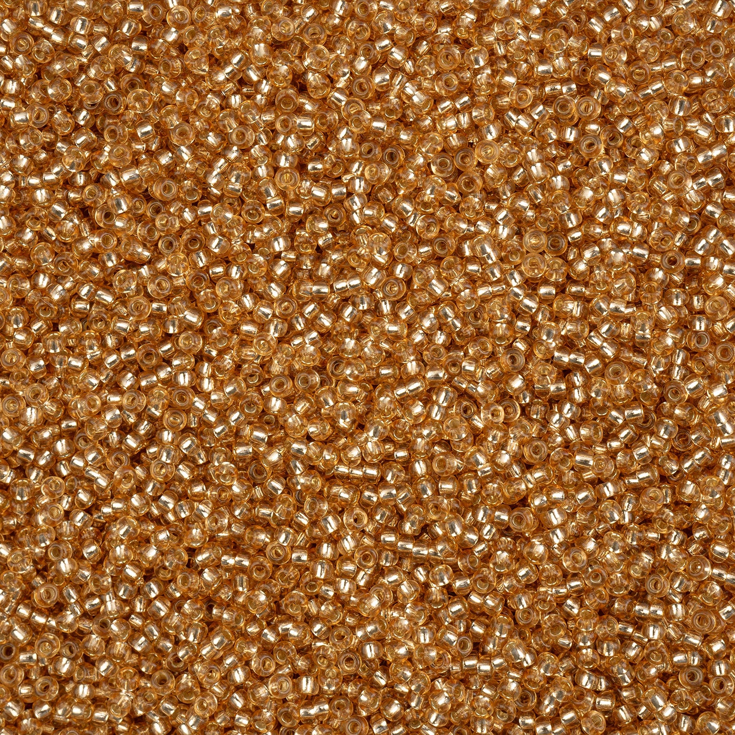 Czech Seed Bead 11/0 S/L Light Brown Solgel - Alberta Bead Store