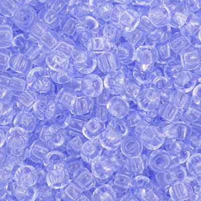 Czech Seed Bead 11/0 Transparent Tanzanite Dyed - Alberta Bead Store