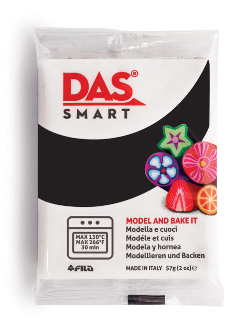 DAS Smart Polymer Clay, Black (57g) | Alberta Bead Store