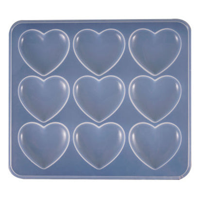 Heart Silicone Mold - Alberta Bead Store