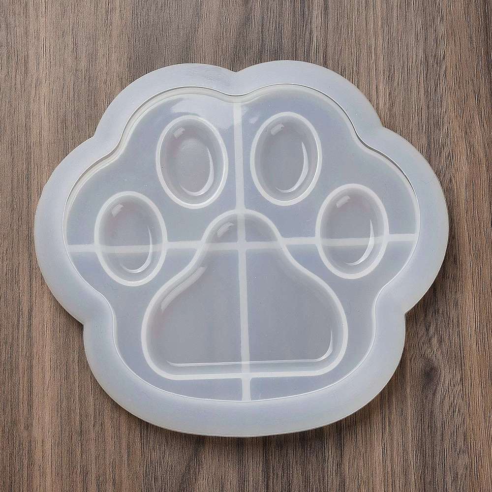 Paw Print Silicone Mold - Alberta Bead Store