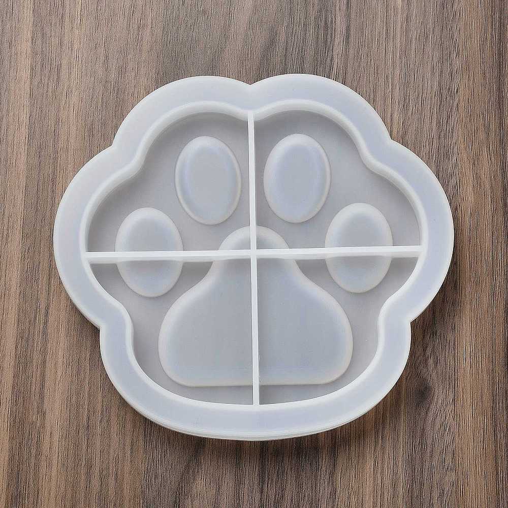 Paw Print Silicone Mold - Alberta Bead Store