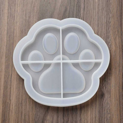 Paw Print Silicone Mold - Alberta Bead Store