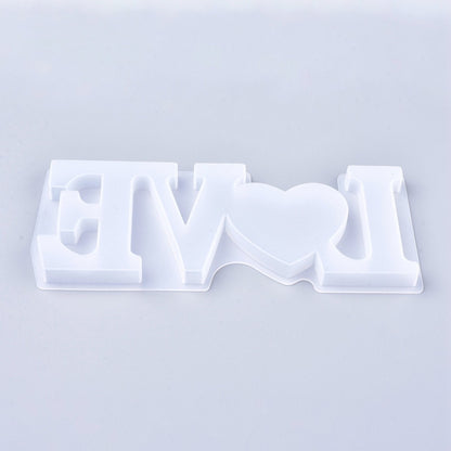 Love Silicone Mold - Alberta Bead Store