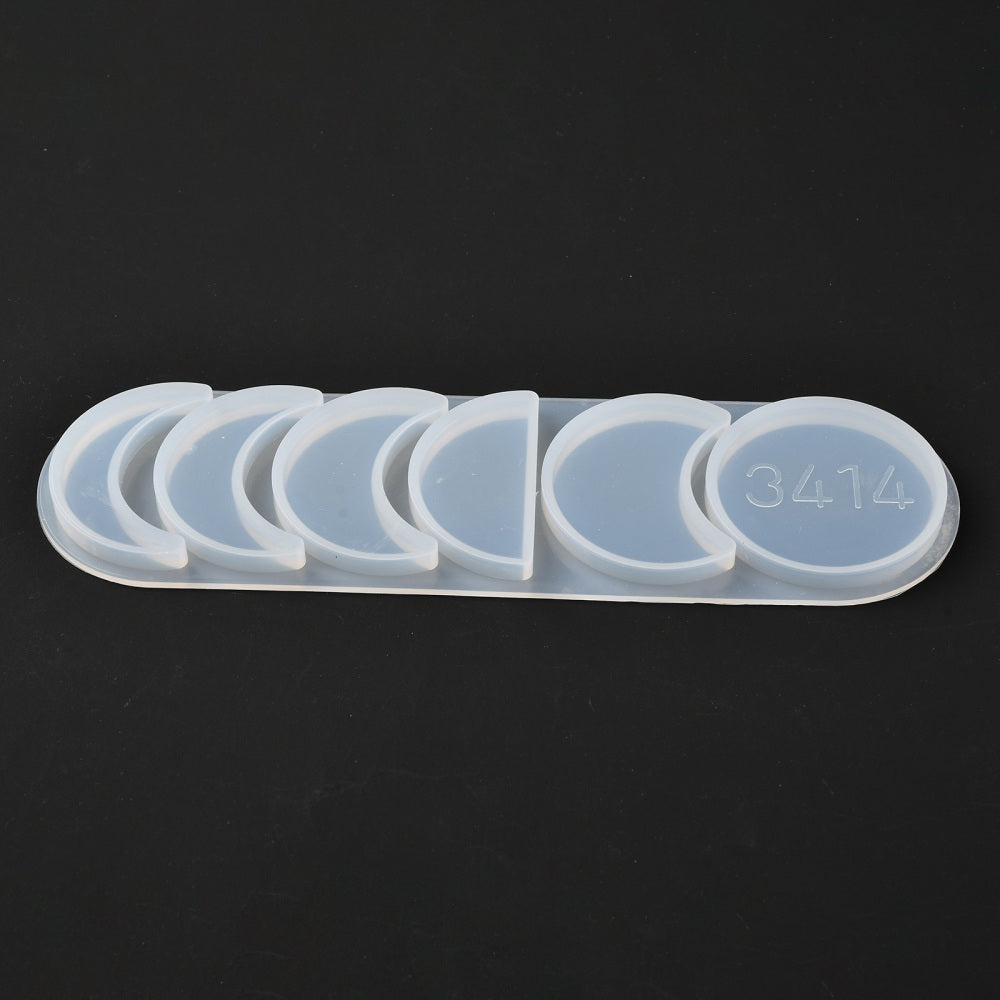 Moon Phase Silicone Mold - Alberta Bead Store