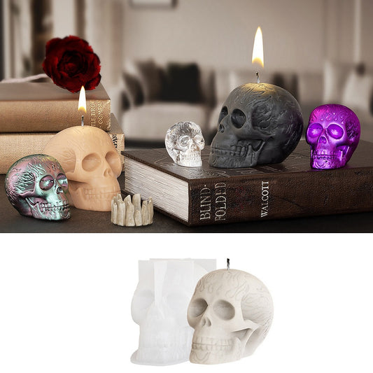 Skull Silicone Mold - Alberta Bead Store