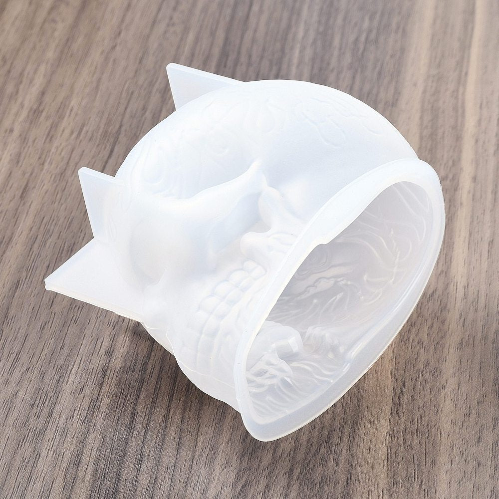 Skull Silicone Mold - Alberta Bead Store