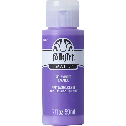 FolkArt Matte Acrylic Paint, 2 oz. - Lavender | Alberta Bead Store