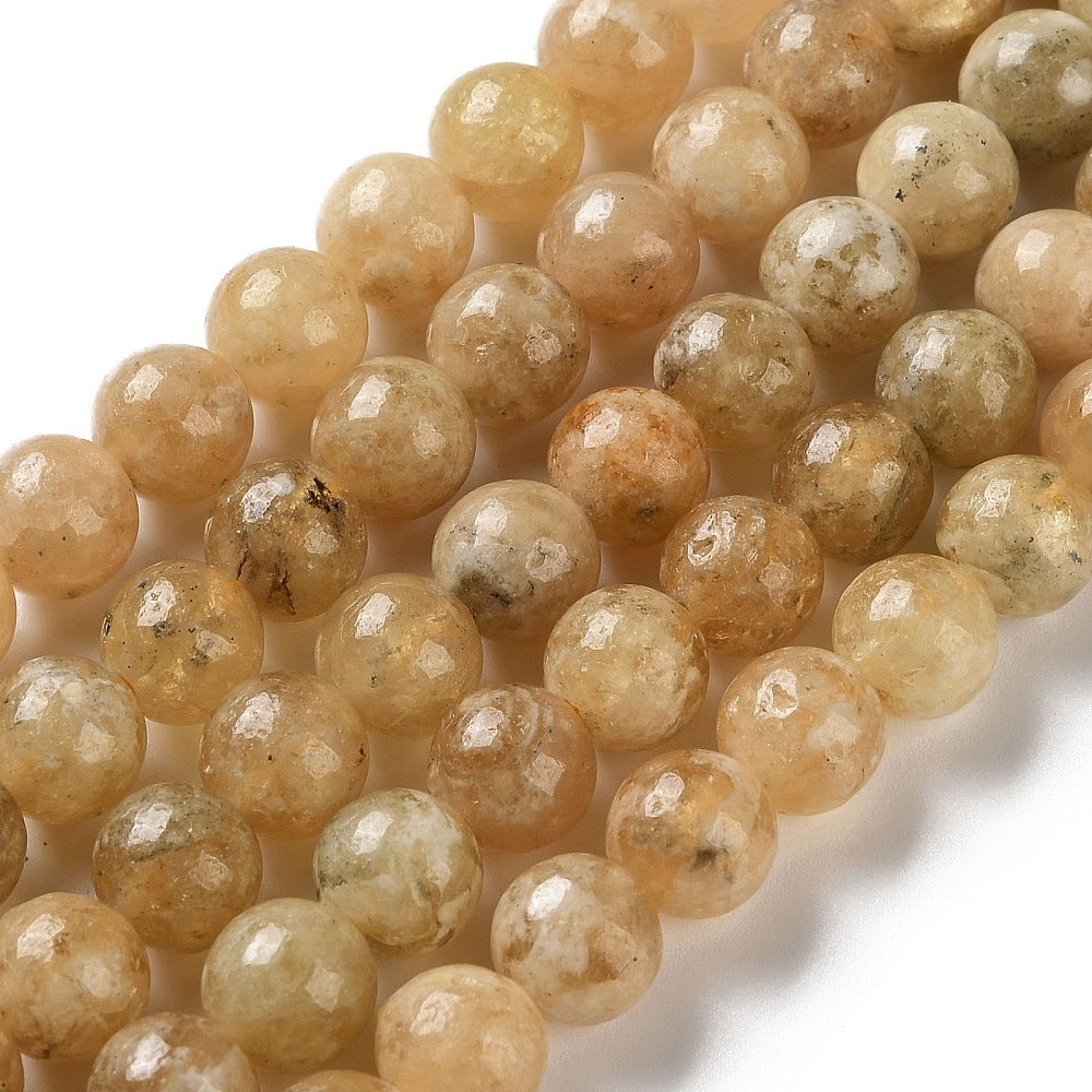 Yellow Garnet Gemstone Bead - Alberta Bead Store